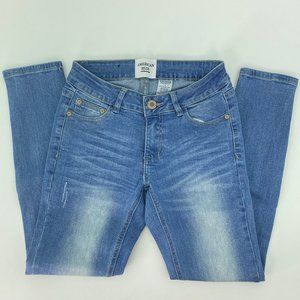 AMERICAN BLUE CROPPED SKINNY JEANS, SIZE 1, NWT